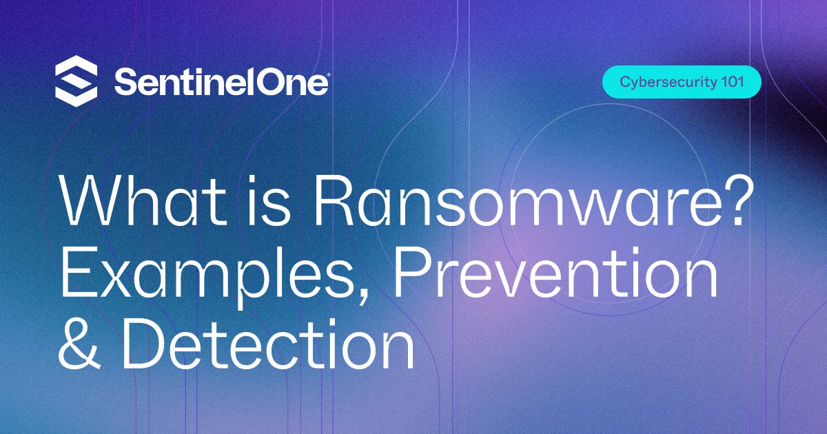 Ransomware - Featured Image | SentinelOne