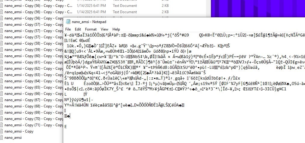 HellCat-encrypted files, no extension change